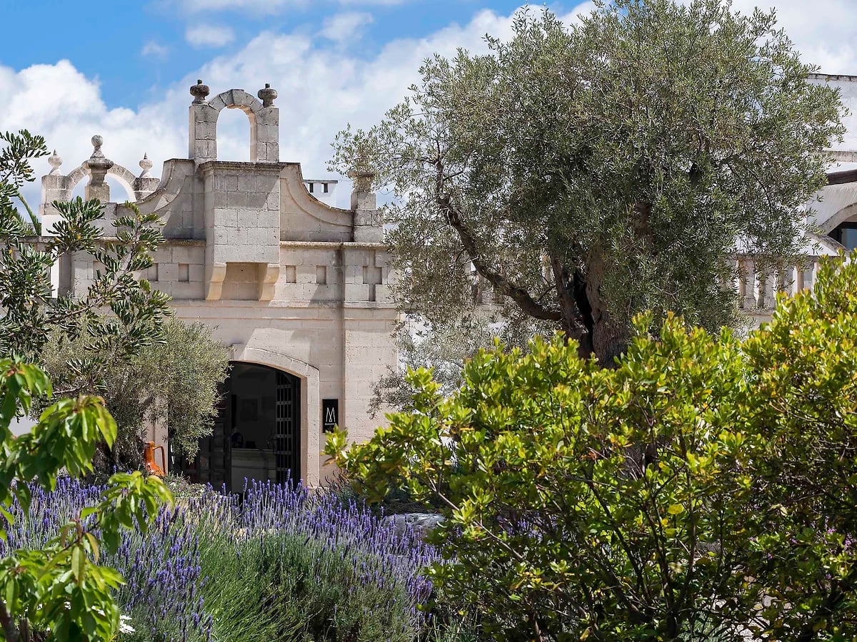 Entrée, Borgobianco Resort & Spa, Pouilles, Italie