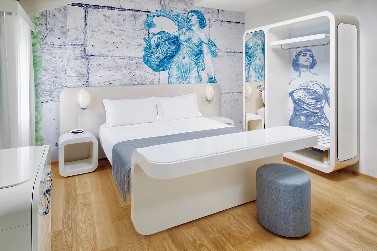 Cosy room, Hotel Ausonia Hungaria, Lido, Venise, Italie