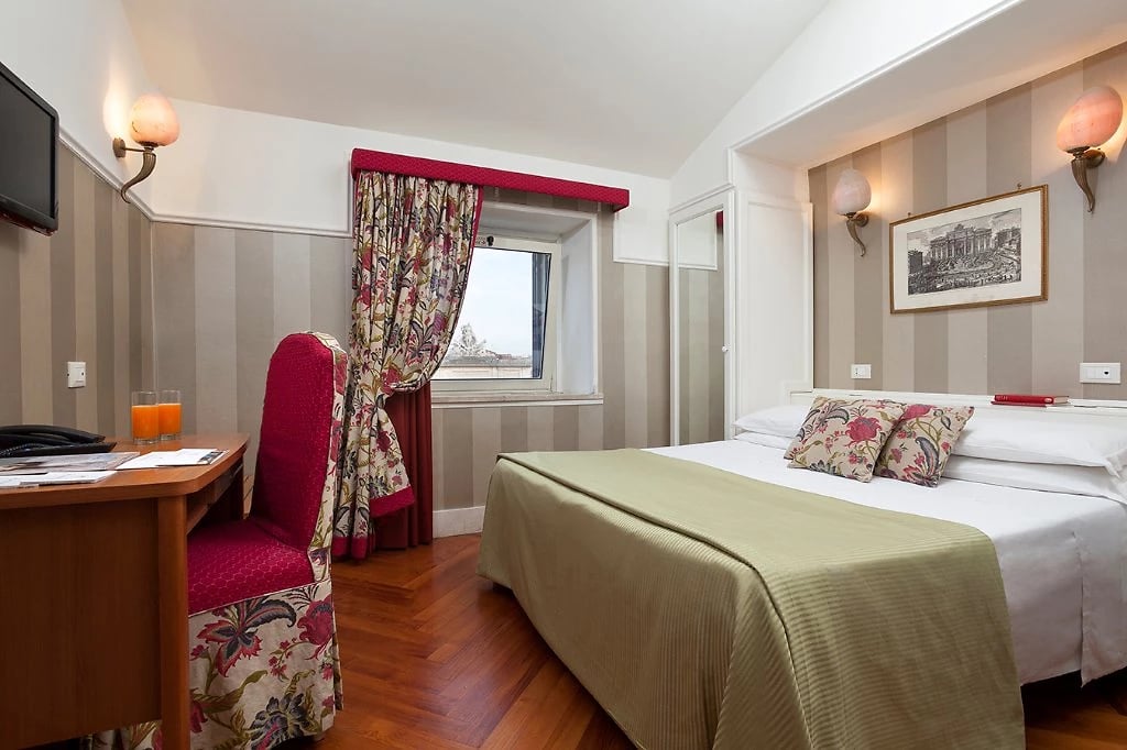 Chambre supérieure, Hôtel Kennedy, Rome, Italie