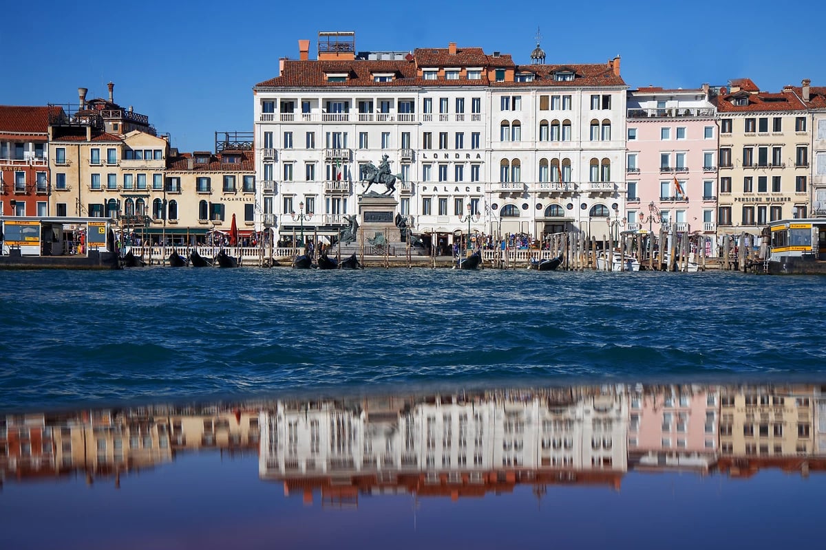 Vue extérieure, Hotel Londra Palace, Venise