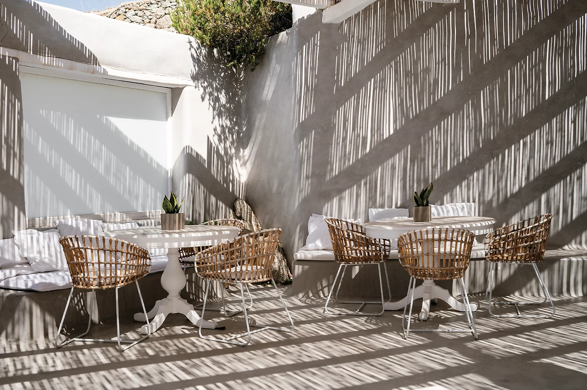 Restaurant Aegan Poets, hôtel Grecotel Mykonos Blu