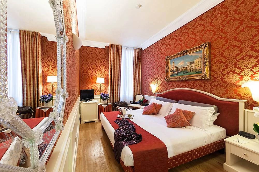 Chambre classique, Duodo Palace, Venise, Italie