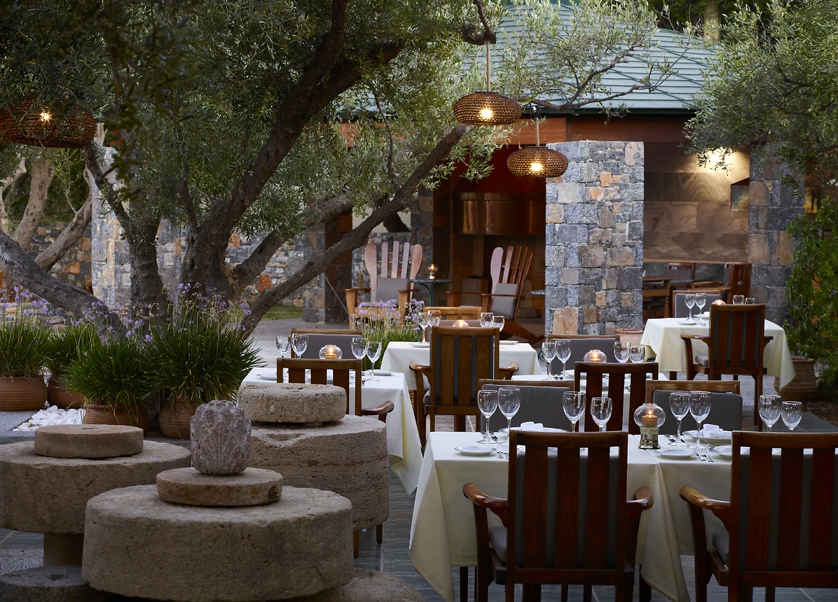 Restaurant Elies, Porto Elounda Golf & Spa Resort, Crète, Grèce