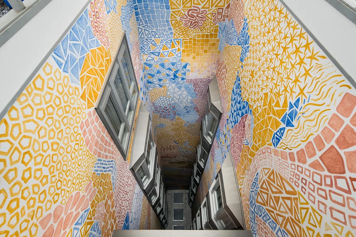 Cour intérieure, Hôtel Catalonia Passeig de Gràcia, Barcelona, Espagne