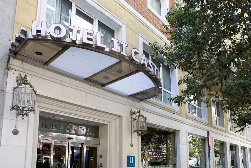 Vue extérieure, Hôtel Il Castillas, Madrid, Espagne