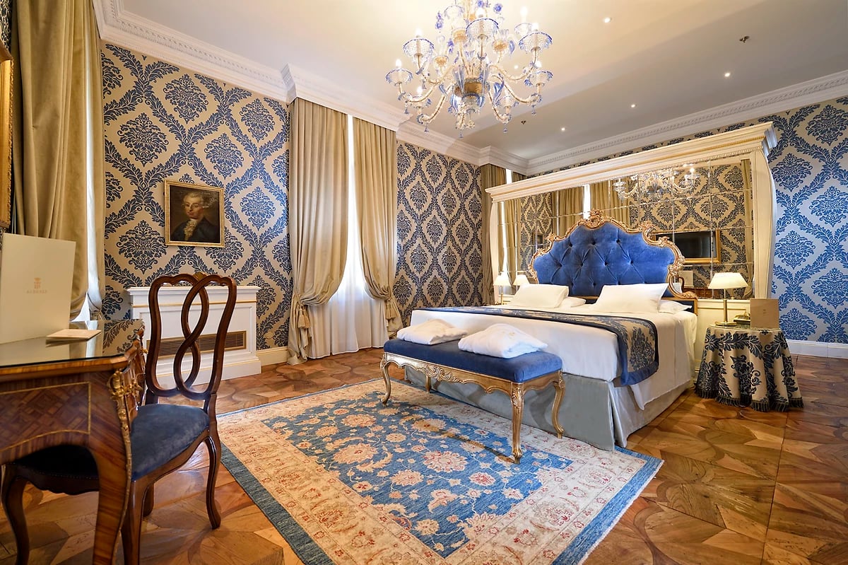 Suite junior, Hôtel Ai Reali, Venise, Italie.