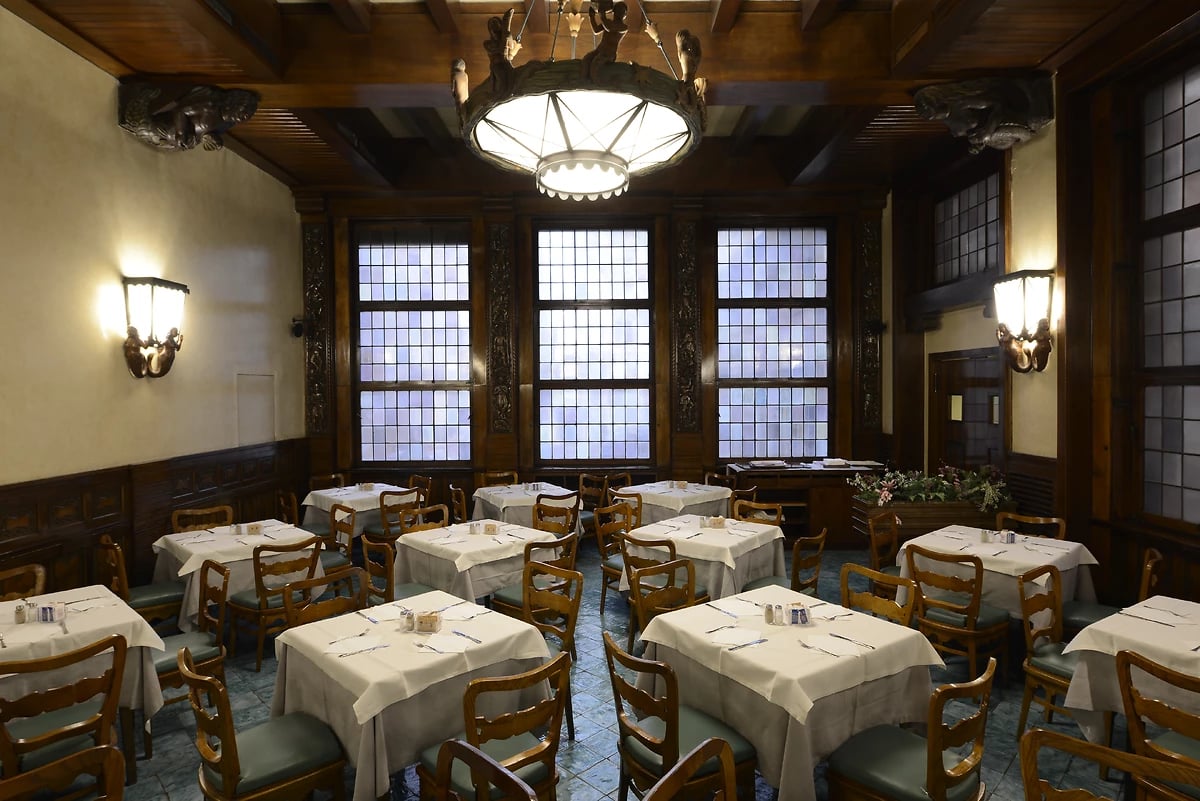 Restaurant de l'hôtel, hôtel Mediterraneo