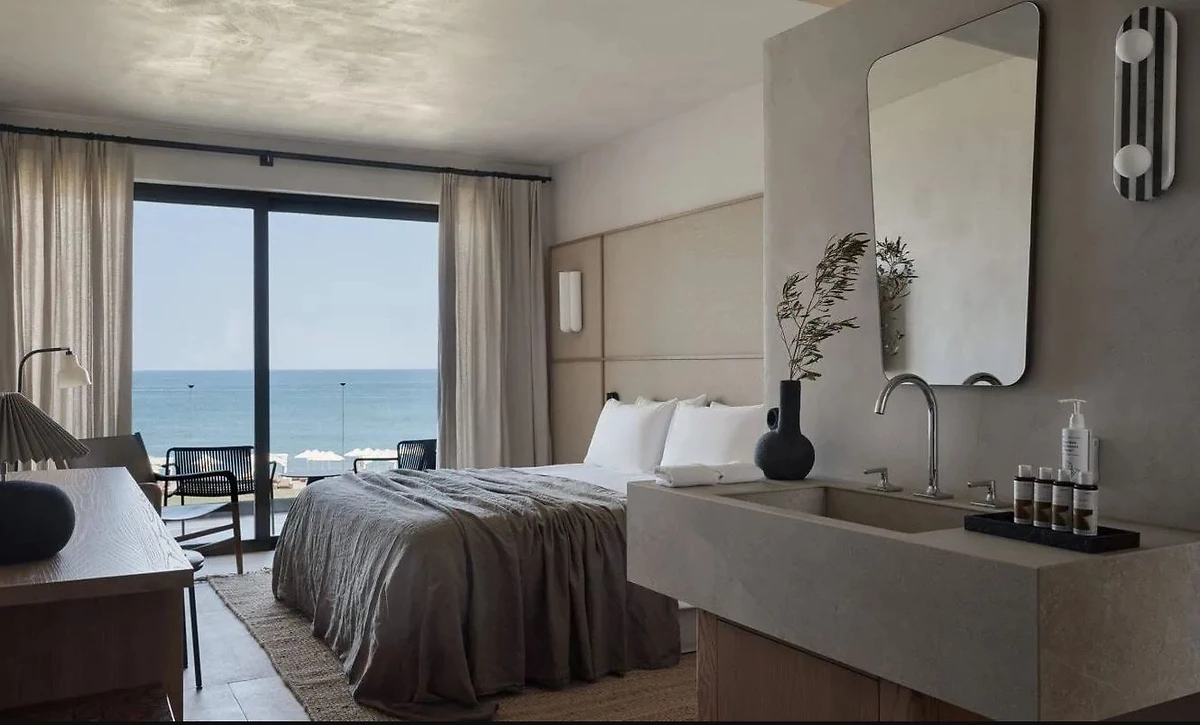 Chambre en bungalow front de mer