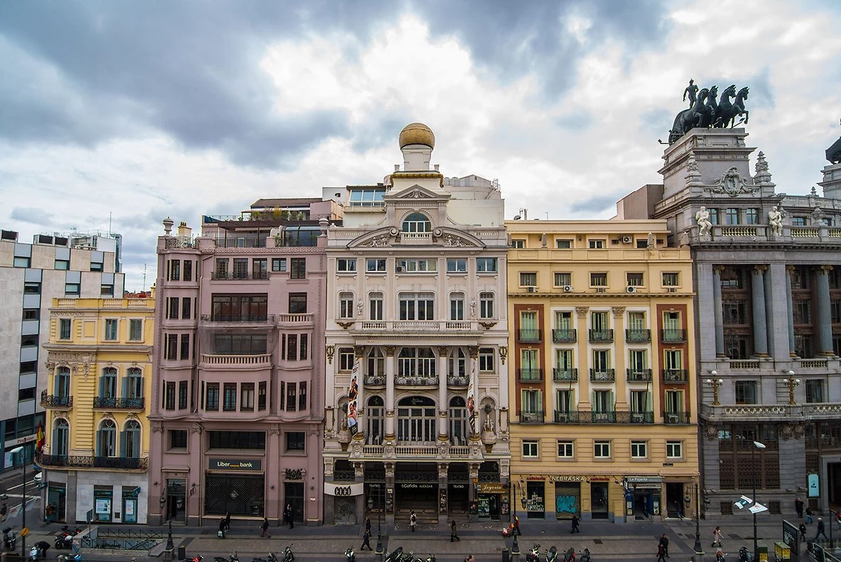 Vue extérieure de l'hôtel, hôtel Petit Palace Alcala