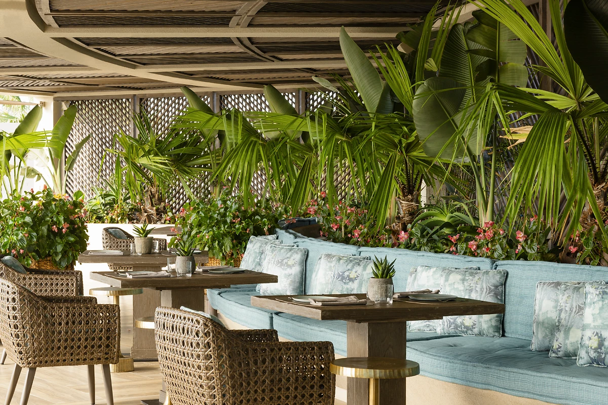 Terrasse du restaurant El Puerto, Porto Sani