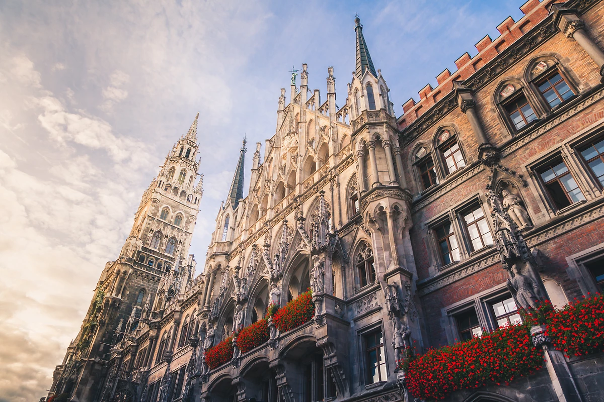 Marienplatz, Munich, Allemagne