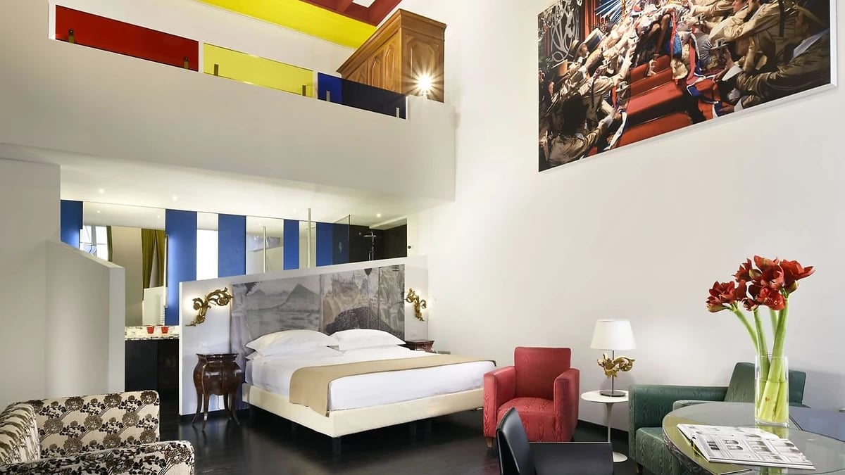 Chambre, suite Bindaccio, Leone Blu Suites UNA Esperienze