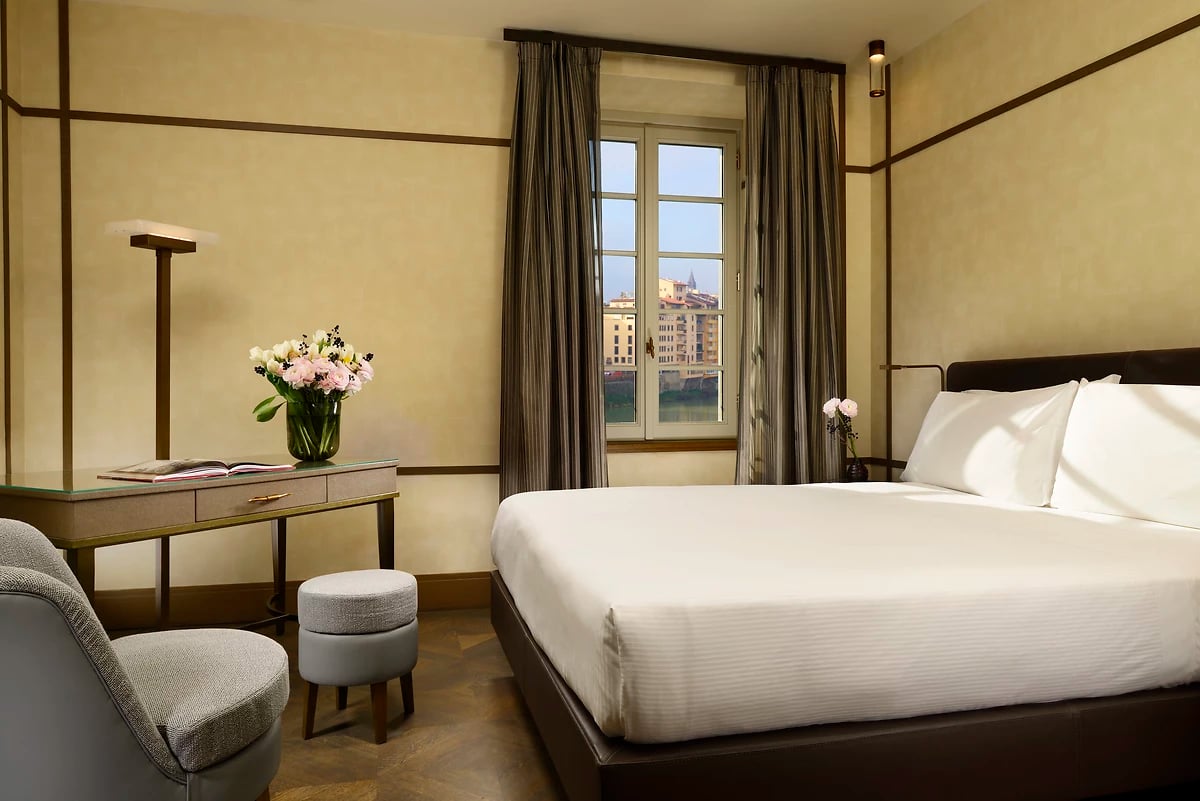 Chambre supérieure, Hotel Balestri, Florence, Italie