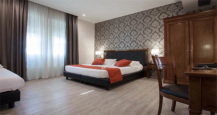 Chambre triple deluxe vue mer, Astoria Hotel Rapallo, Ligurie