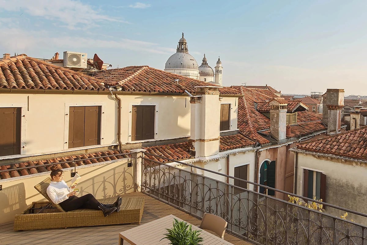 Terrasse, UNAHOTELS Ala Venezia, Italie