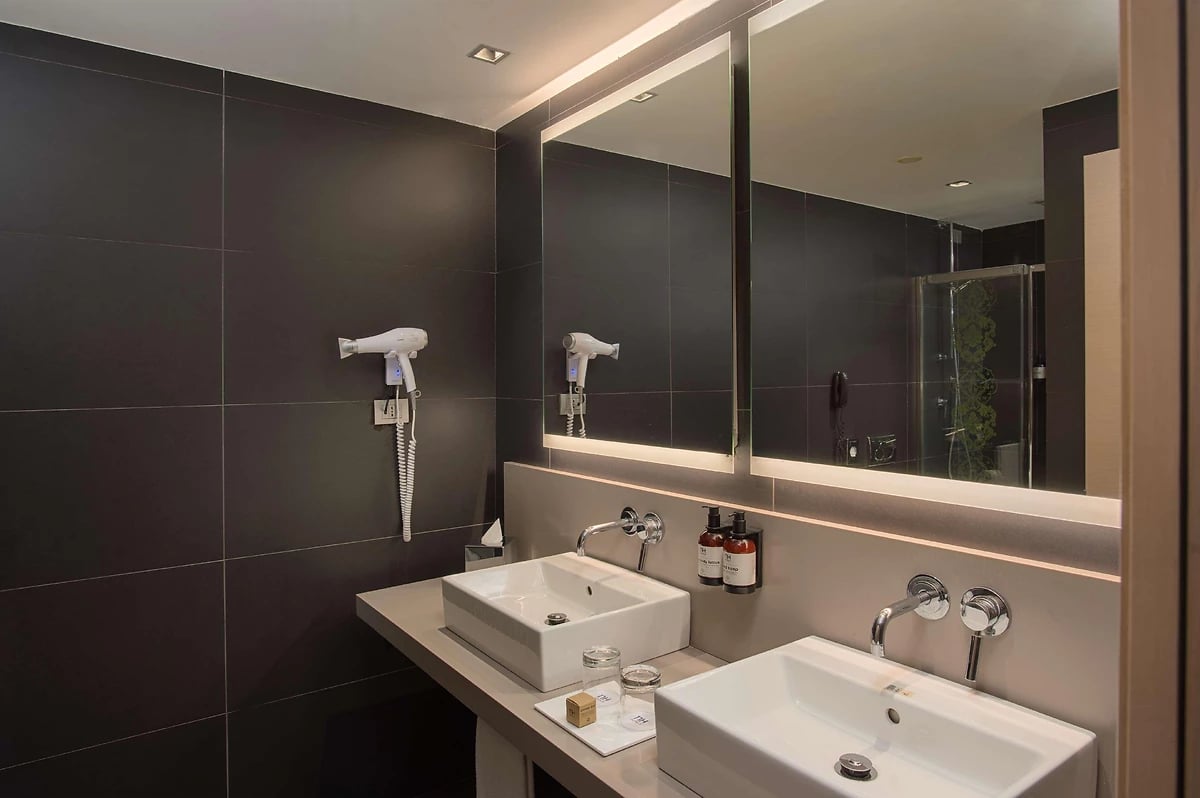 Chambre, NH Parlermo, Sicile, Italie