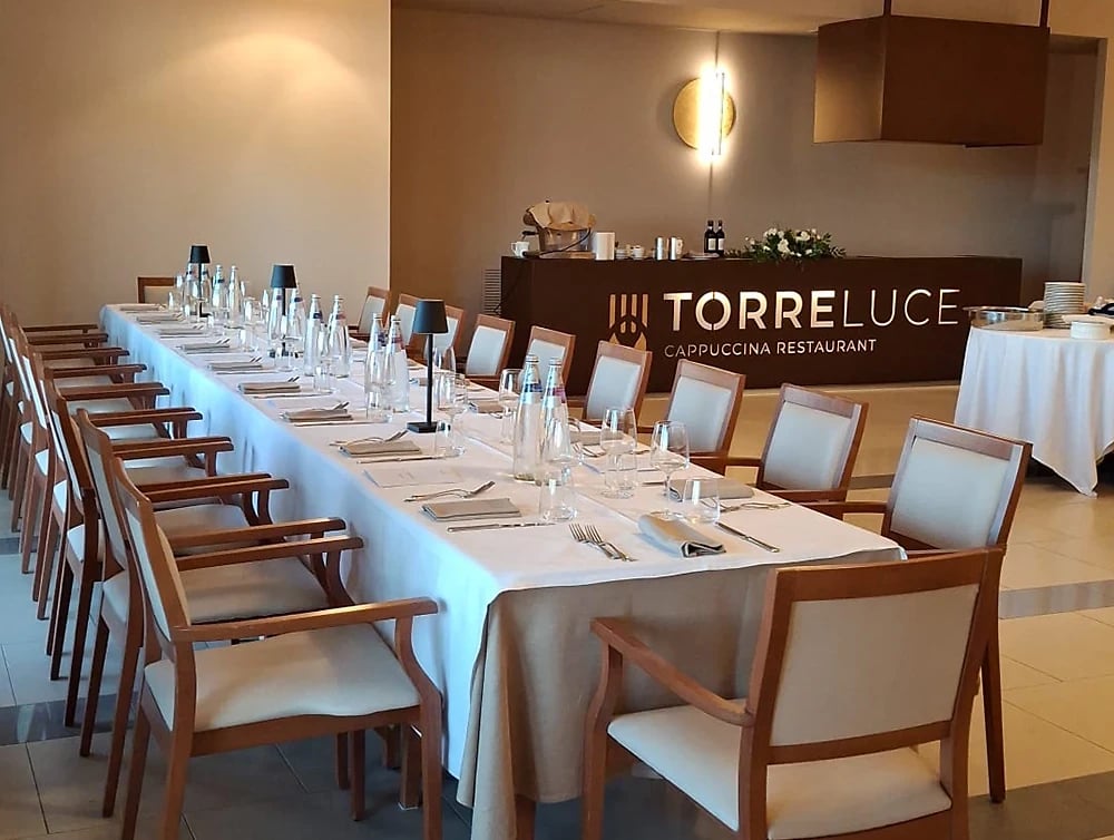 Torre Luce Restaurant, Cappuccina Country Resort & Spa, Toscane, Italie