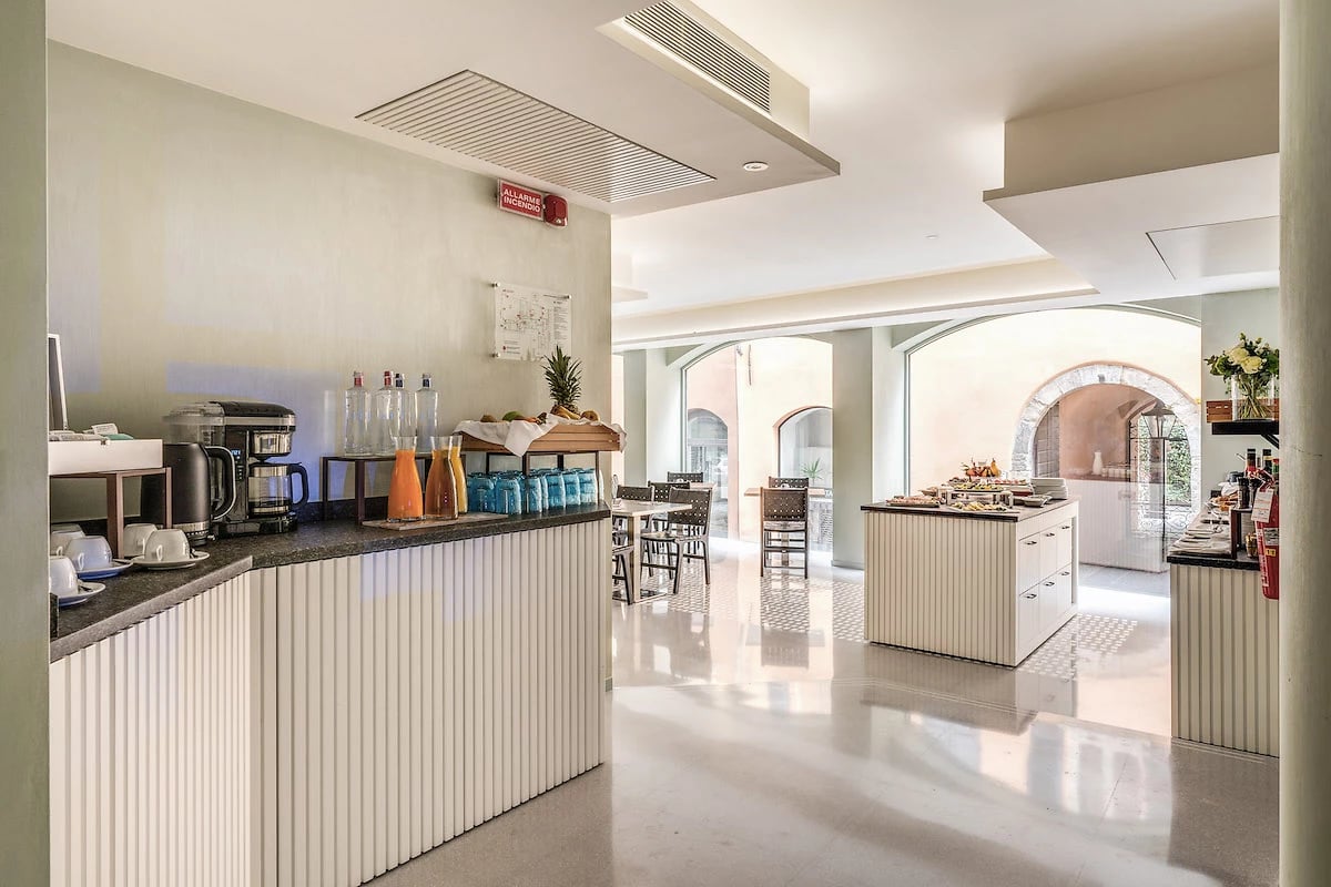 Buffet pour le petit déjeuner, Plinius Lifestyle Hotel Lake Como, Côme, Italie