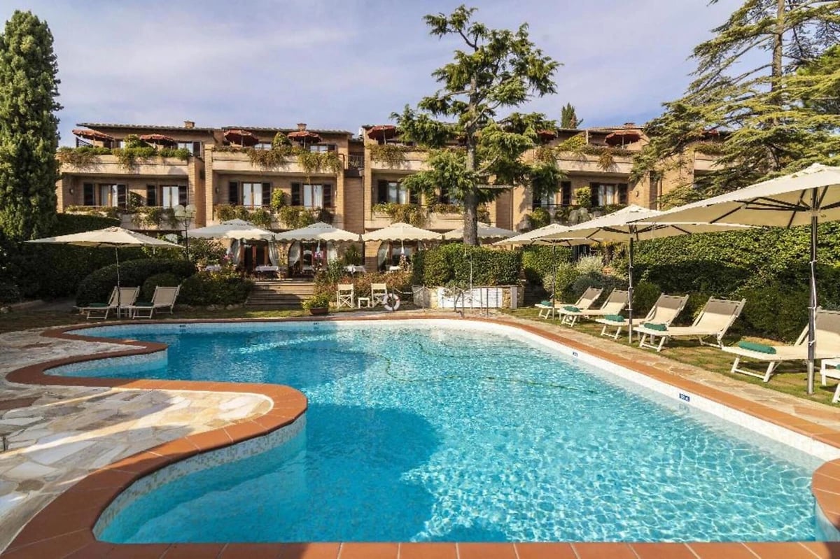 Piscine, Relais Santa Chiara, Toscane, Italie