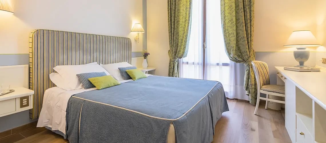 Chambre, Relais Santa Chiara, Toscane, Italie