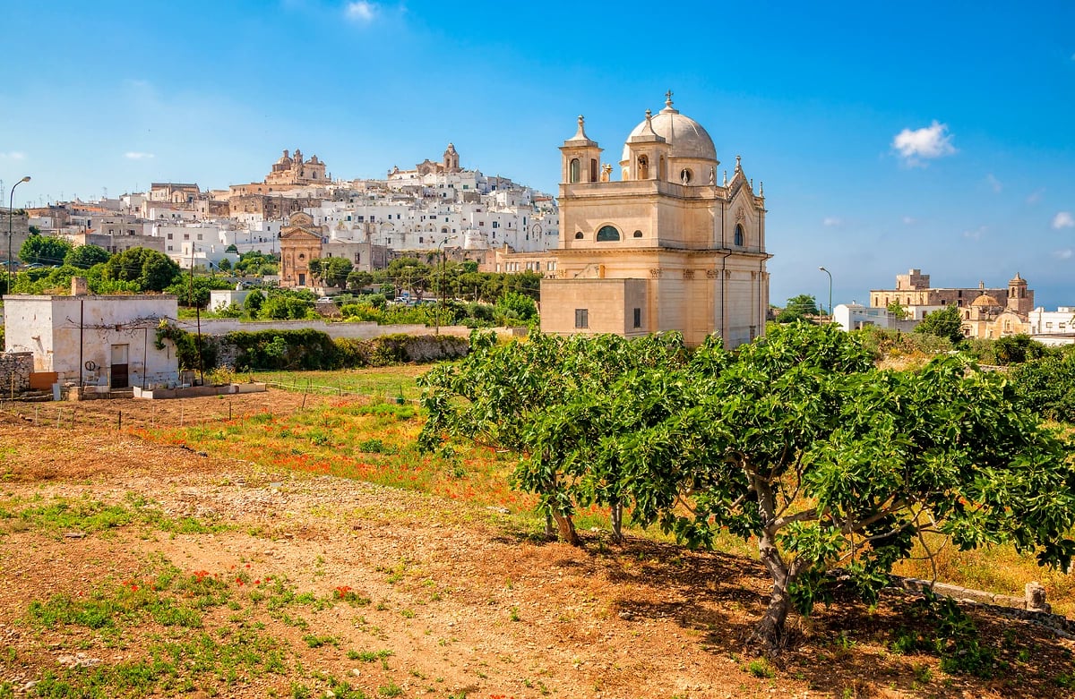 Ostuni, pouilles, Italie