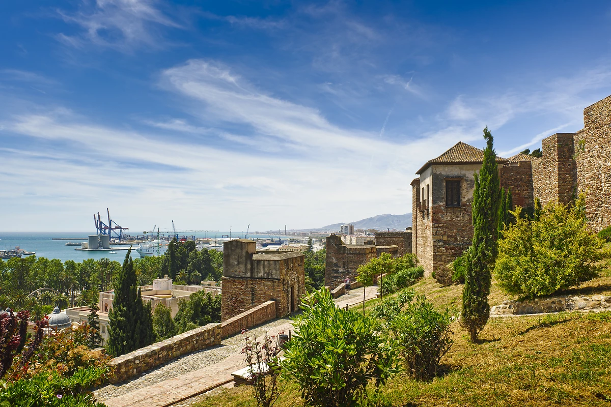 La Alcazaba, Malaga, Espagne