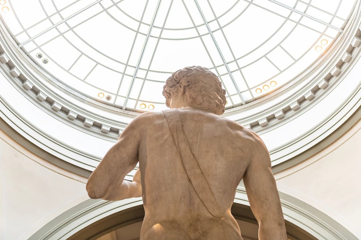 Statue de David, Galerie de l'Académie, Florence, Italie