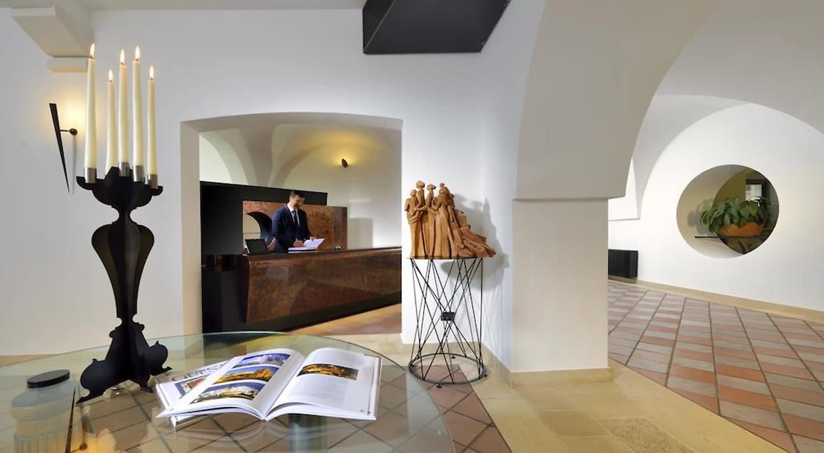 Réception, Grand Hotel Masseria Santa Lucia