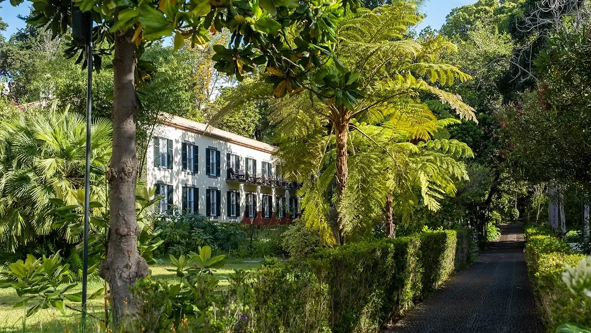 Jardins de l'hôtels, Quinta da Bela Vista, Madère, Portugal