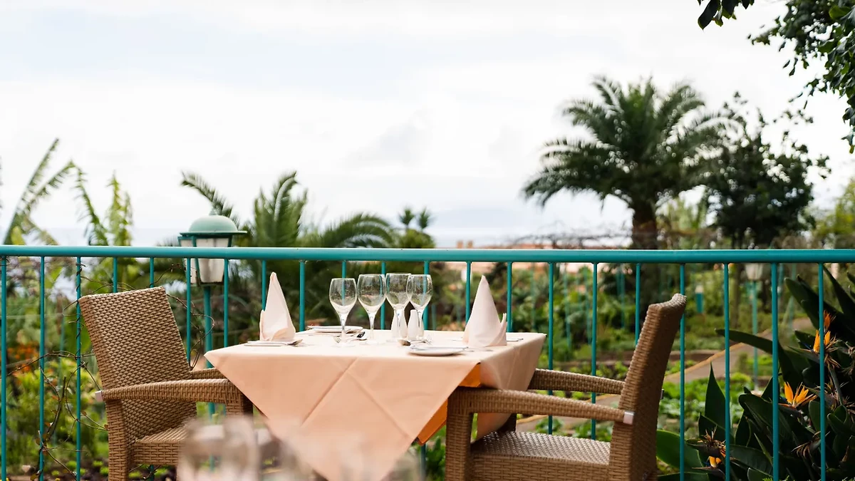 Terrasse du restaurant, Quinta Splendida Wellness & Botanical Garden, Madère, Portugal