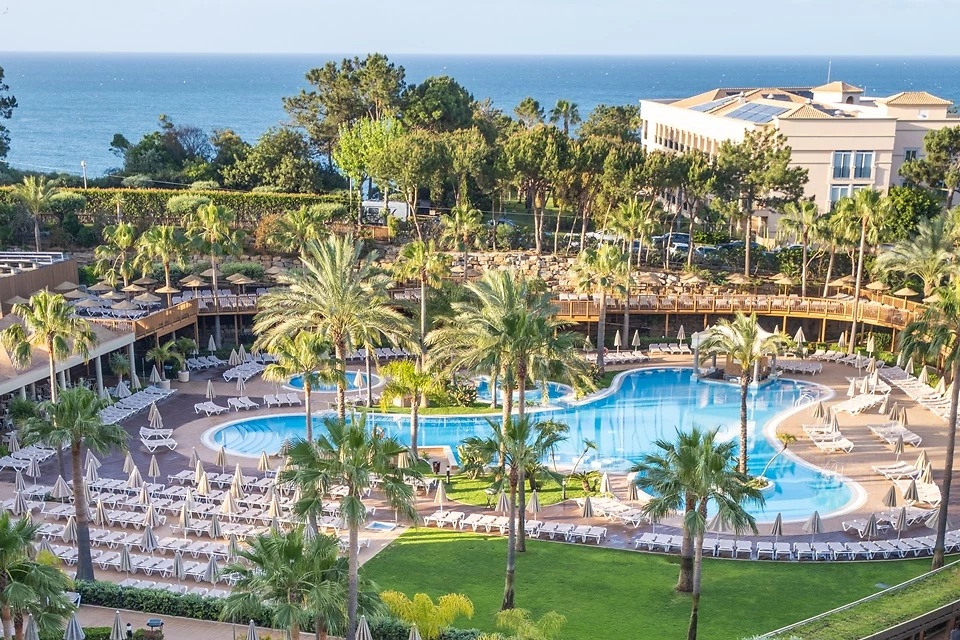 Vue aérienne de la piscine, 3HB Guaraná, Portugal