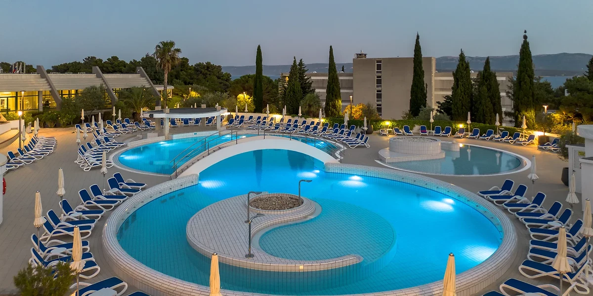 Piscine, Bluesun Holiday Village Bonaca, île de Brač, Croatie