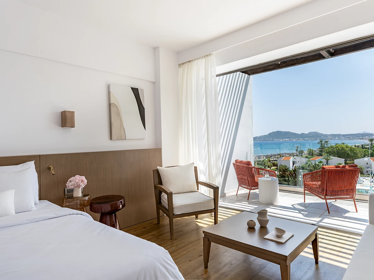 Chambre LUXME vue mer