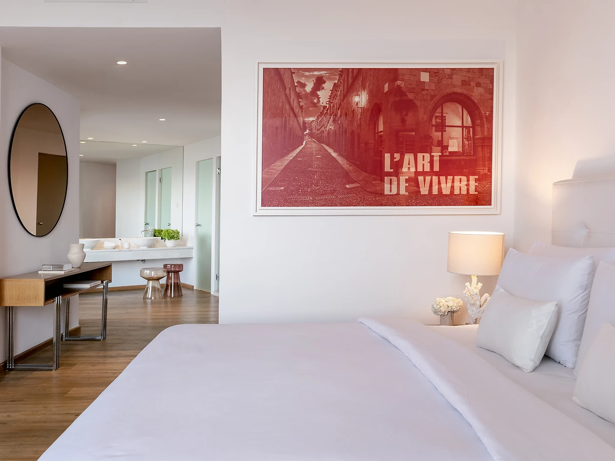 Chambre double vue jardin