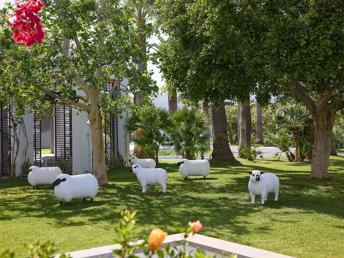 Jardin, Grecotel Creta Palace, Réthymnon, Crète, Grèce