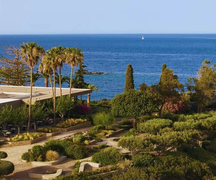 Jardins, Minos Palace Hotel & Suites, Crète, Grèce