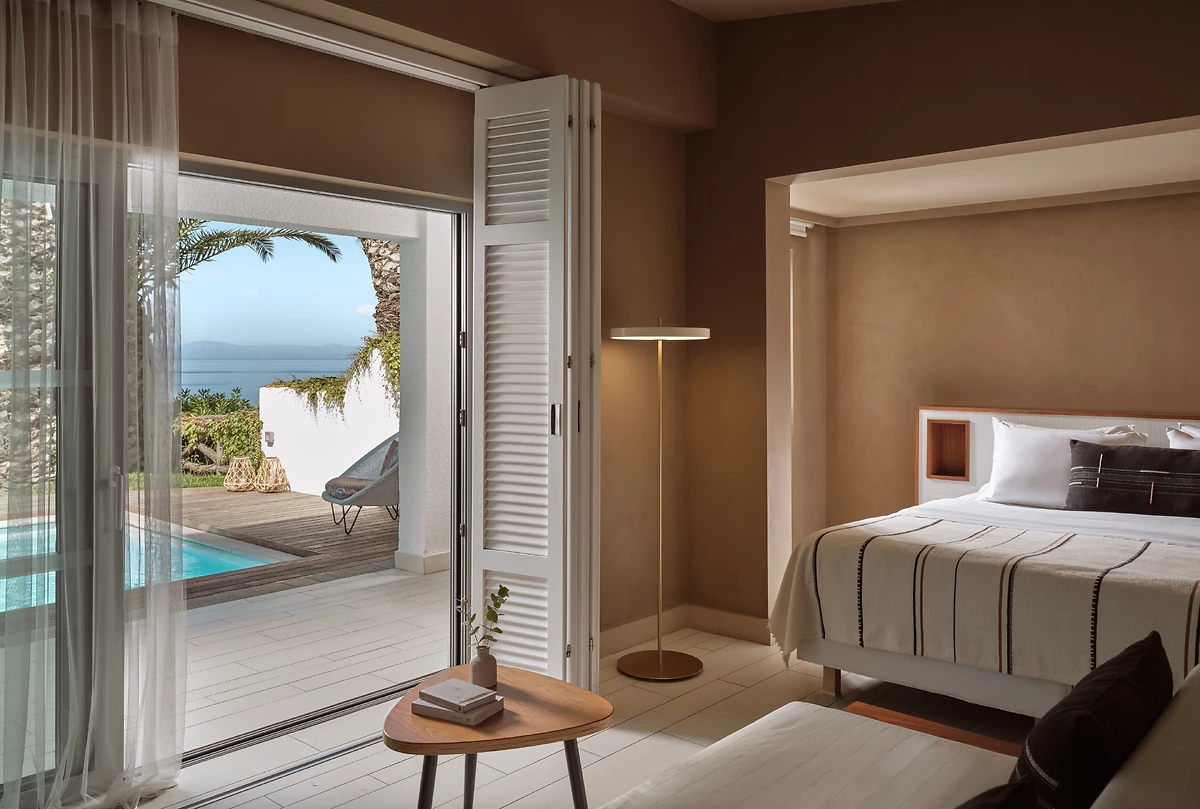 Bungalow 2 chambres, piscine privée