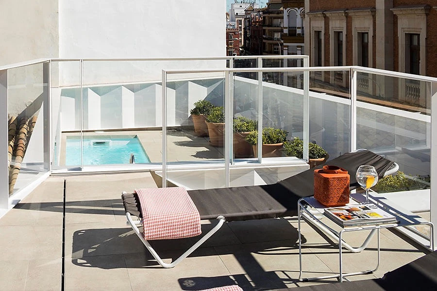 Piscine, Posada del Lucero, Séville, Espagne