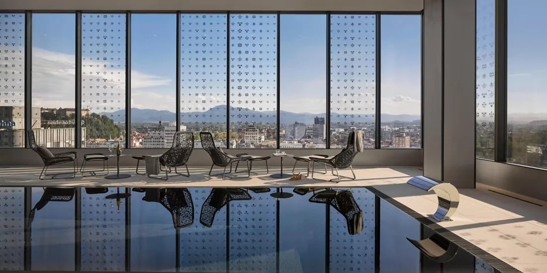 Piscine, InterContinental Ljubljana, Slovénie