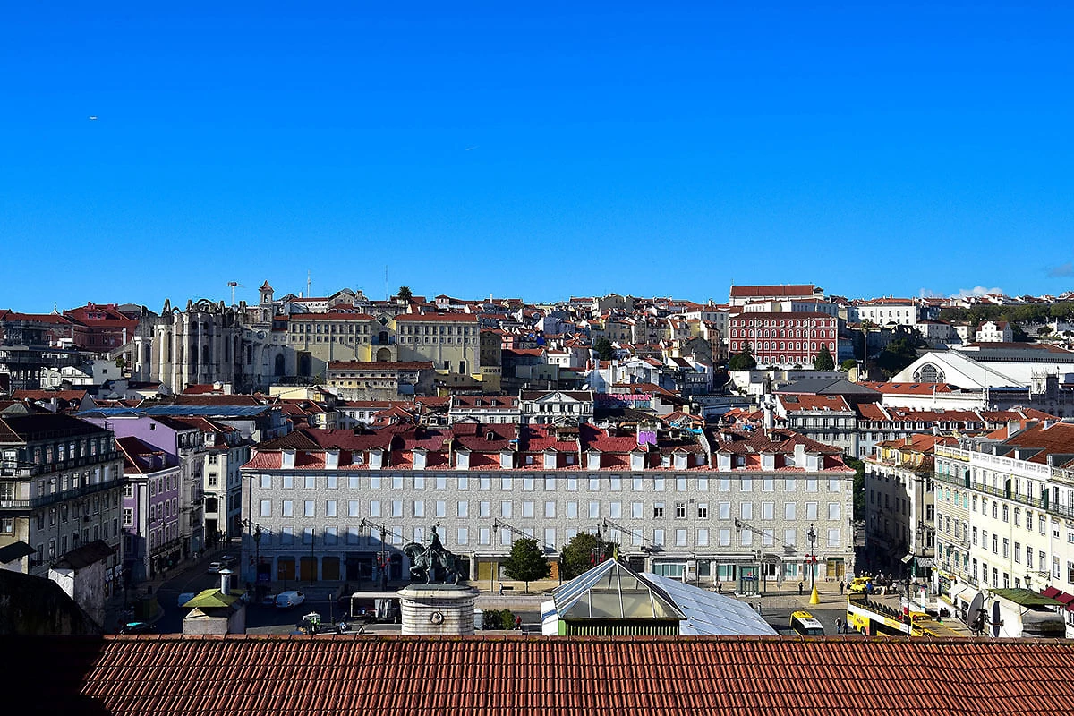 Vue depuis le My Story Hotel Tejo