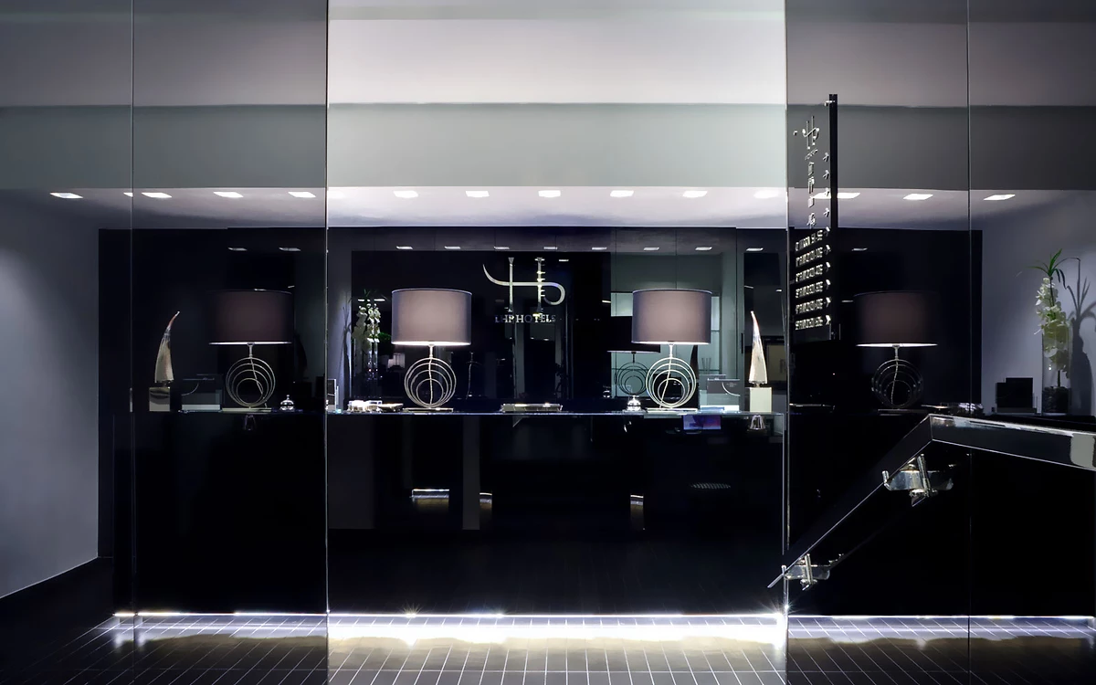 Réception, Hotel Napoleon, Milan