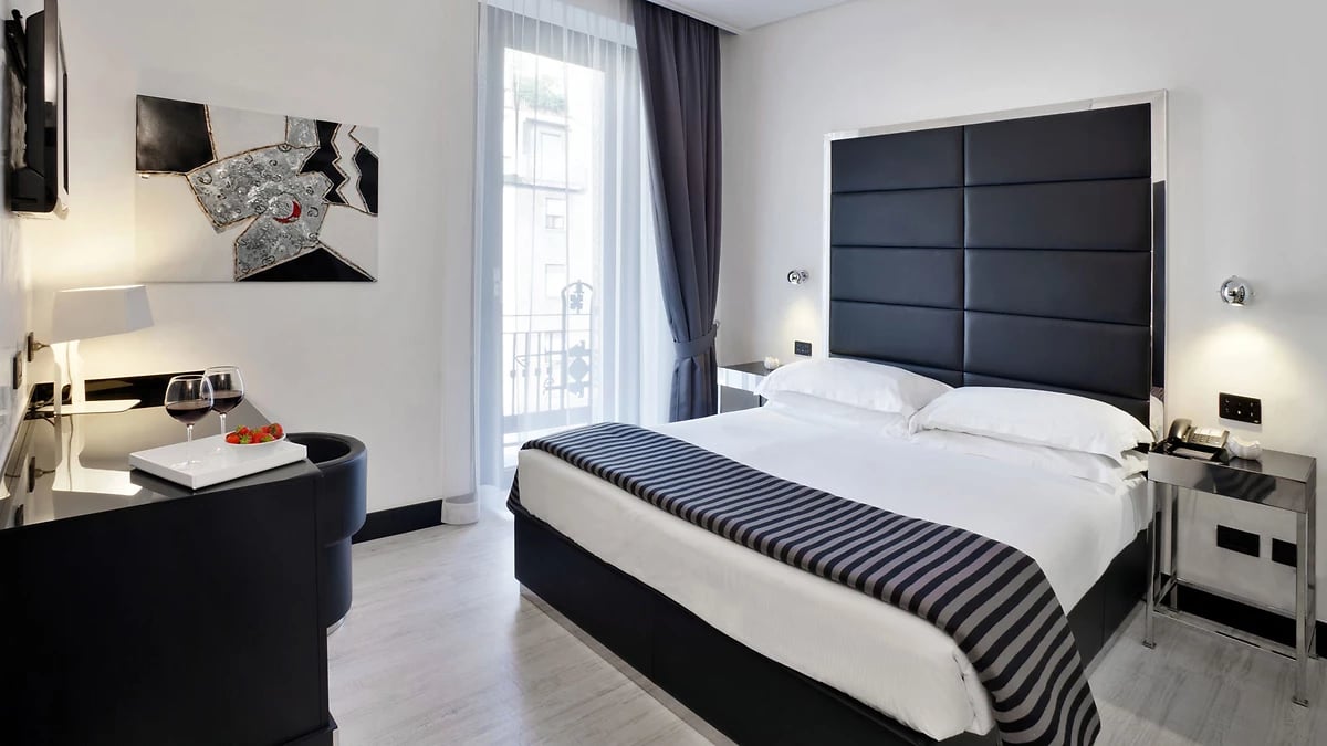 Chambre double supérieure, Hotel Napoleon, Milan