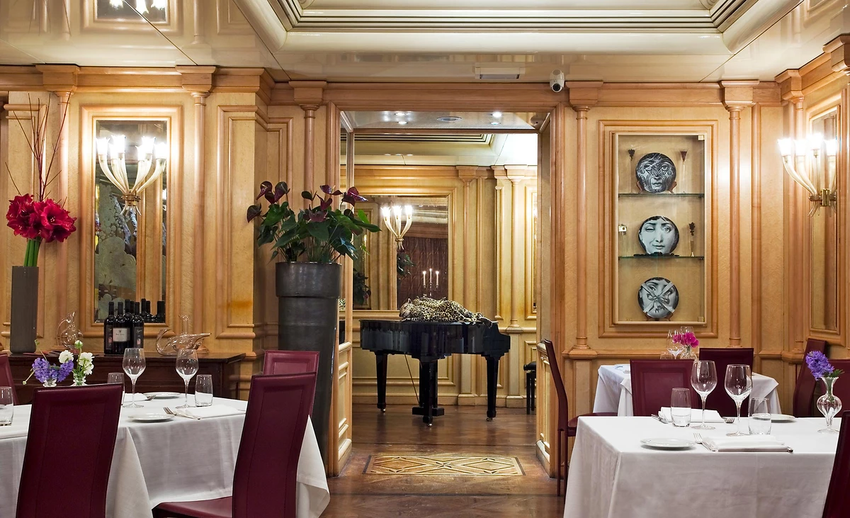 Piano-bar, Hotel Valadier, Rome, Italie