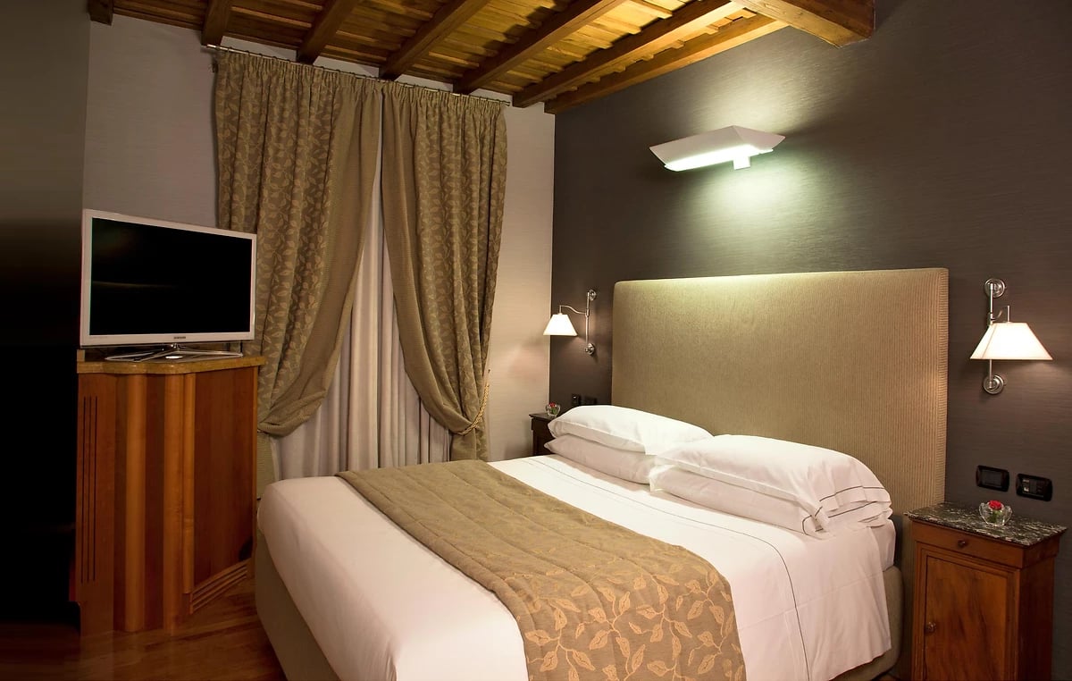 Chambre, Hotel Valadier, Rome