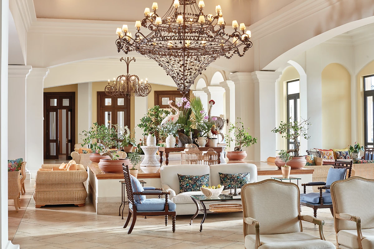 Lounge de l'hôtel, Grecotel LUXME Oasis & Aqua Park