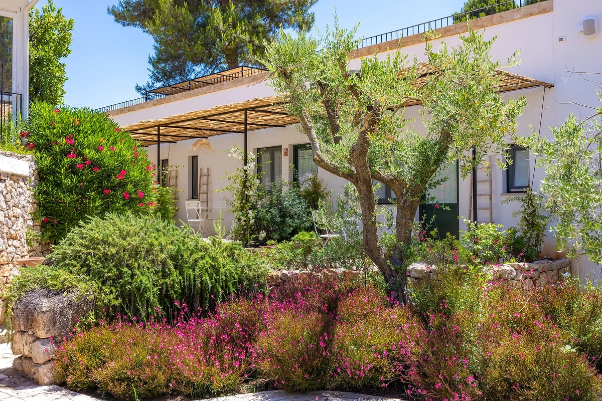 Vue extérieure de l'hôtl, hôtel Masseria Fontanelle