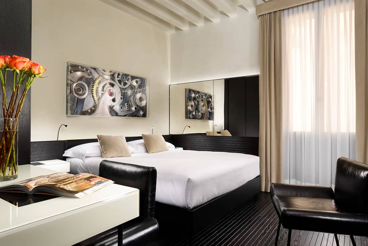 Chambre deluxe, Hotel L'Orologio Venezia, Venise, Italie