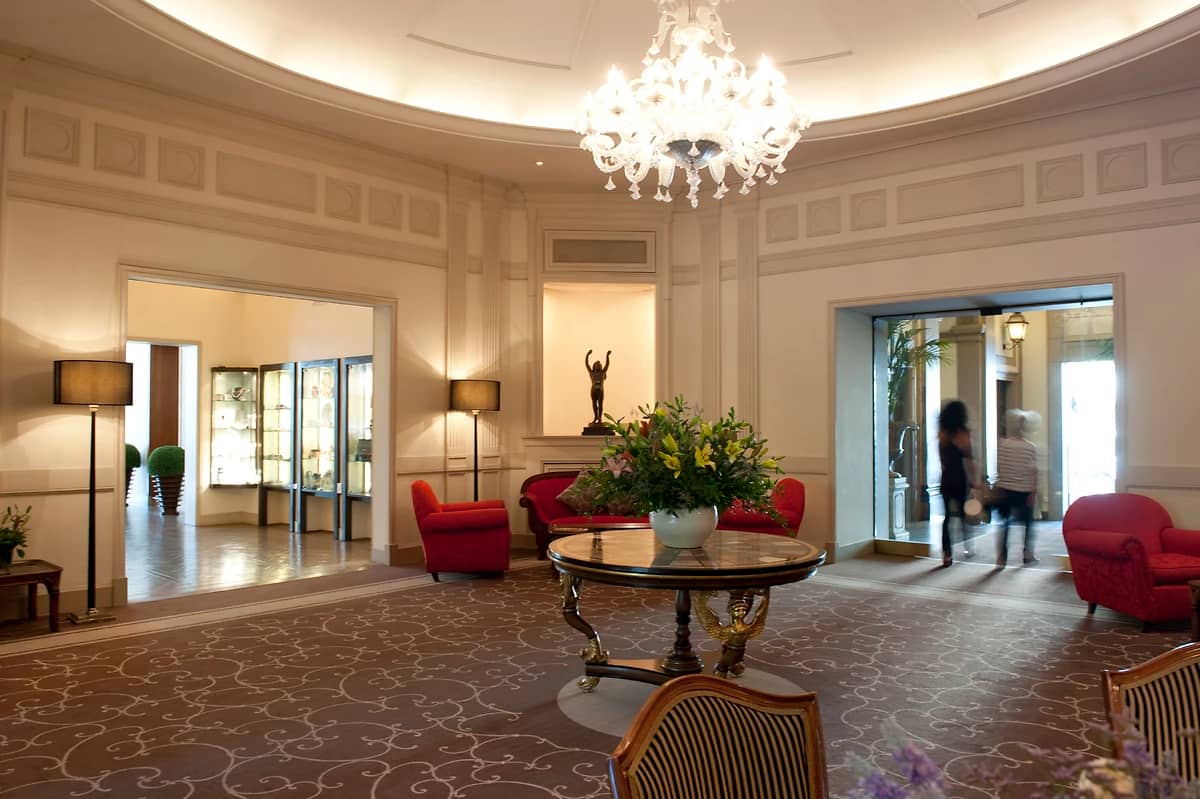 Entrée, Grand Hotel Villa Medici, Florence