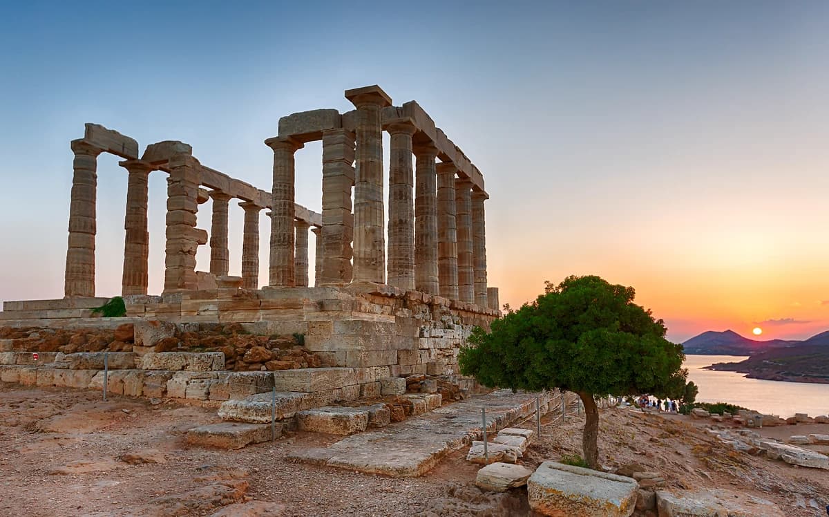 Temple de Poséidon, Sounion, Grèce