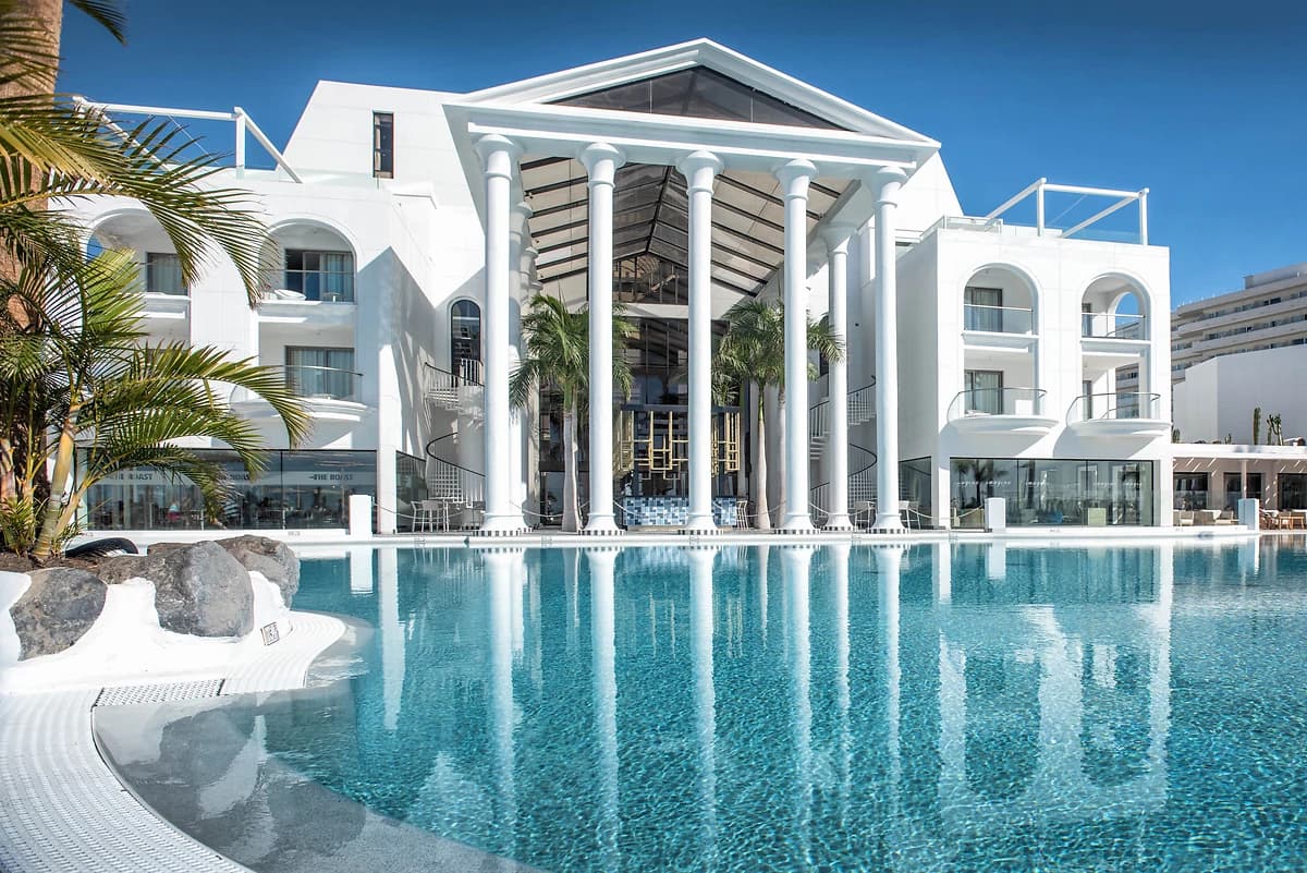 Vue extérieure, Hôtel Guayarmina Princess, Tenerife, Canaries